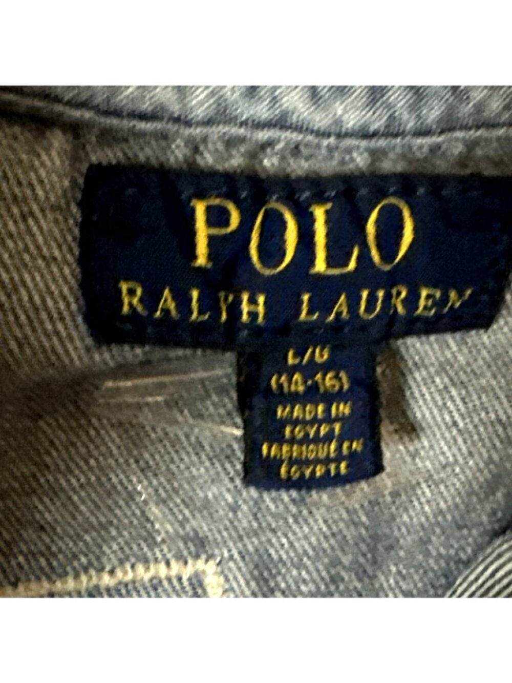 Polo Ralph Lauren Tiger Baseball Jacket Youth Junior Large Soft Lightweight - Picture 5 of 10